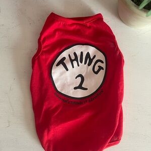 Red Thing 2 Dog Shirt